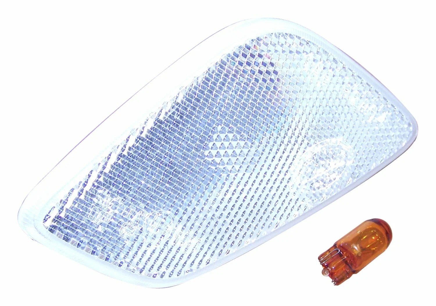 Crown Automotive - Plastic White Side Marker Light - 55155629ABC